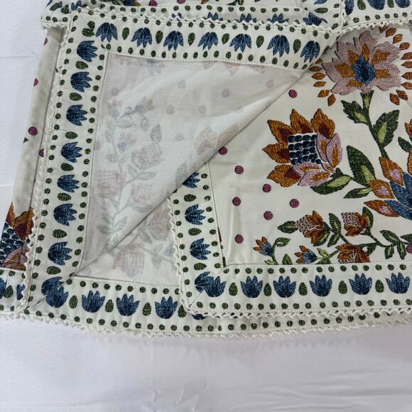 FARM Rio Summer Garden Mini Skirt Sz Small - Floral Wrap Skirt Tropical - Picture 6 of 12